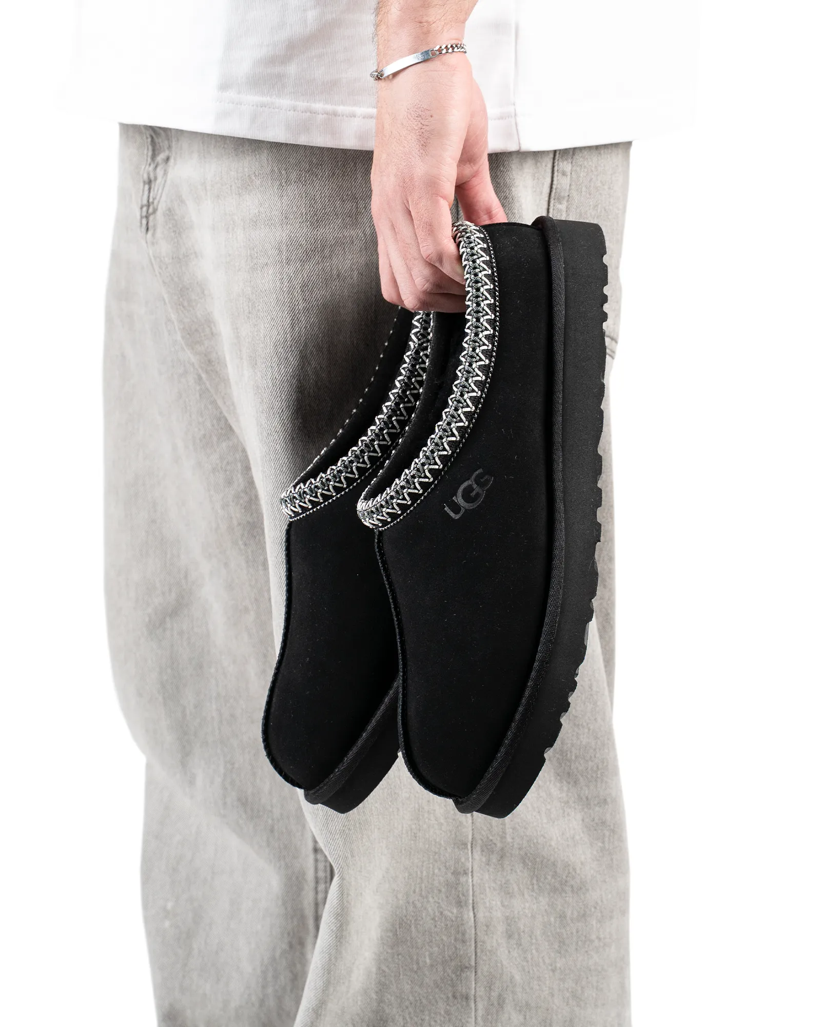 Quick Glide UGG Tasman Slipper Black