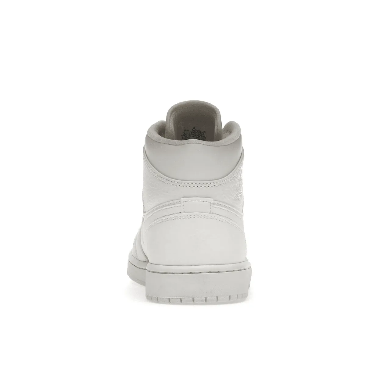 Quick Motion Air Jordan 1 Mid Triple White