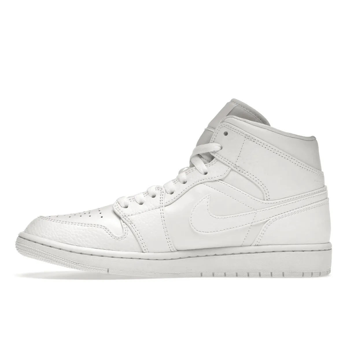 Quick Motion Air Jordan 1 Mid Triple White
