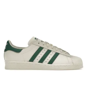 Soft Footbed Easy Step Fit Adidas Superstar 82 White Dark Green