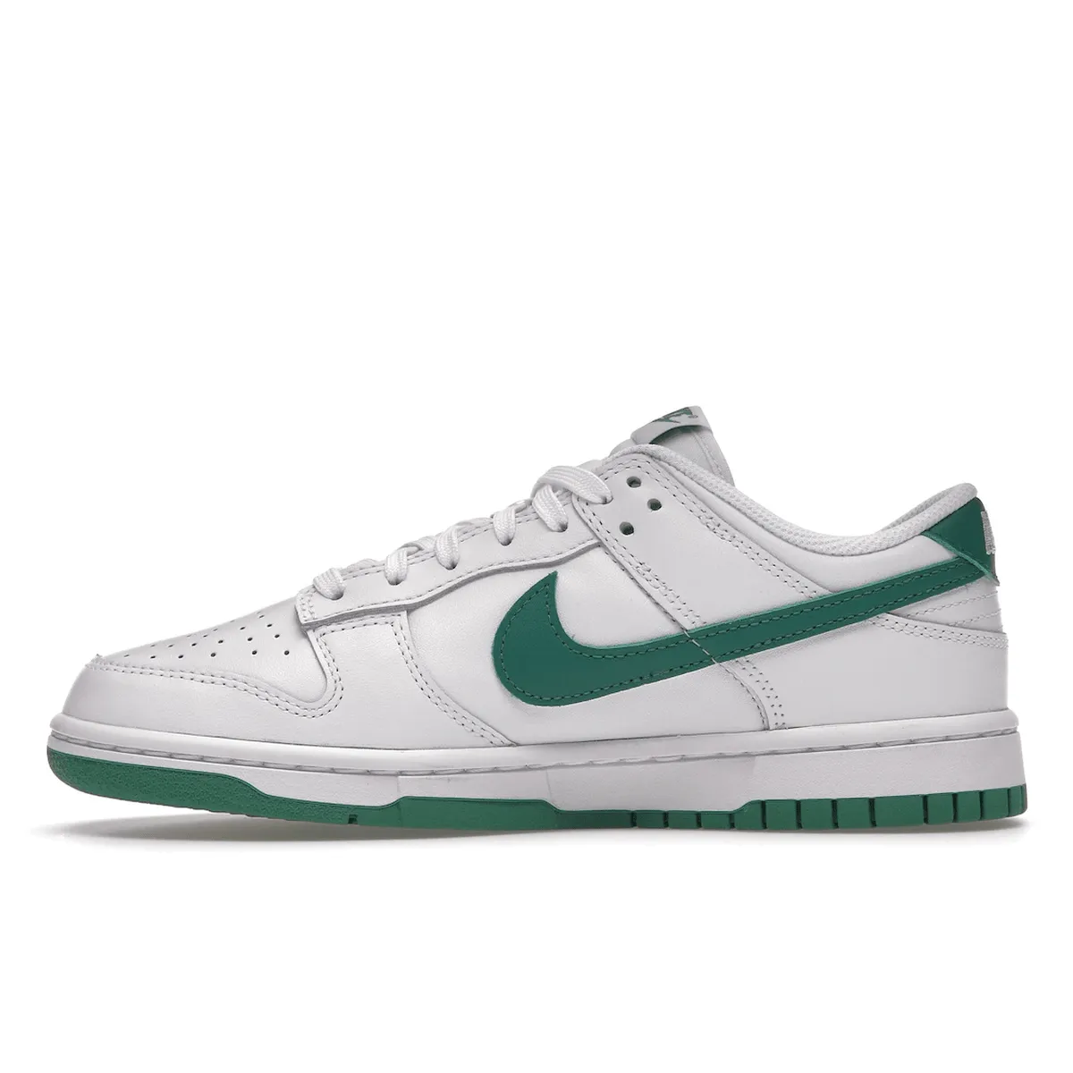 Quick Path Nike Dunk Low White Green Noise