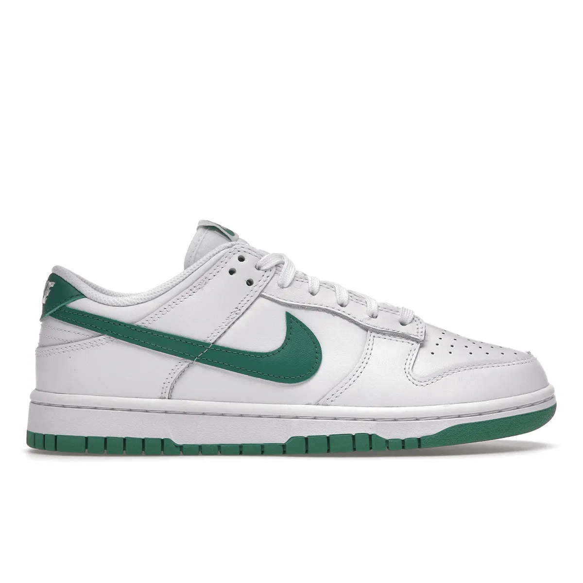 Quick Path Nike Dunk Low White Green Noise