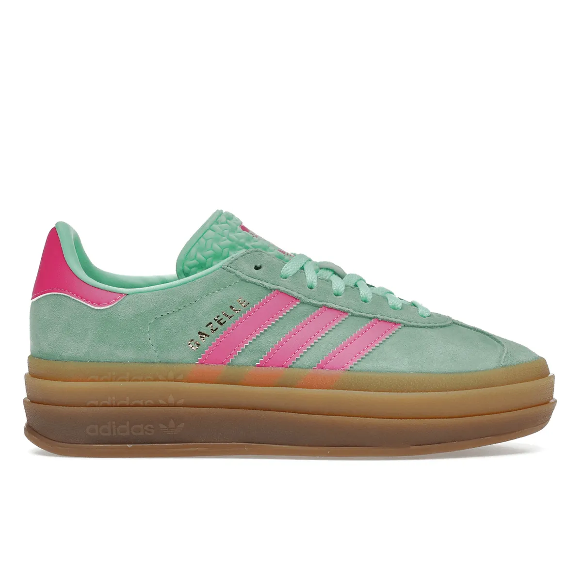 Quick Slip Adidas Gazelle Bold Pulse Mint Pink