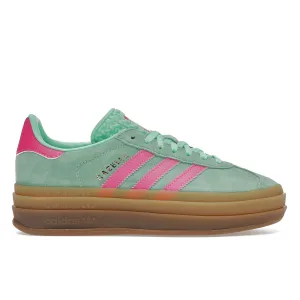 Adidas Gazelle Bold Pulse Mint Pink Durable materials River Path