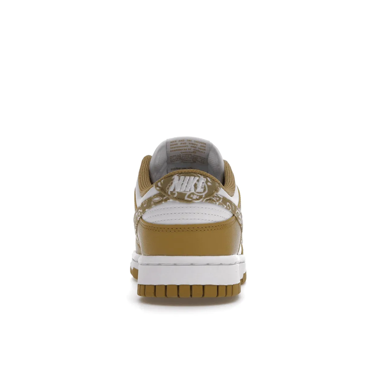 Quick Slip-On Comfort Nike Dunk Low Essential Paisley Pack Barley