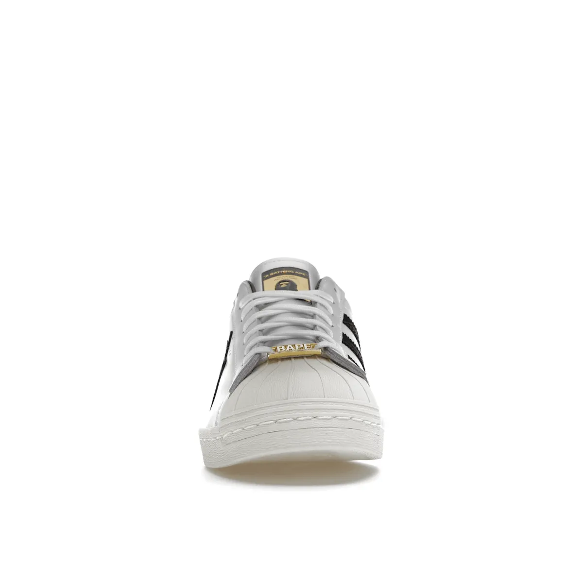 Quick Spin Adidas Superstar 80's X Bape White Black