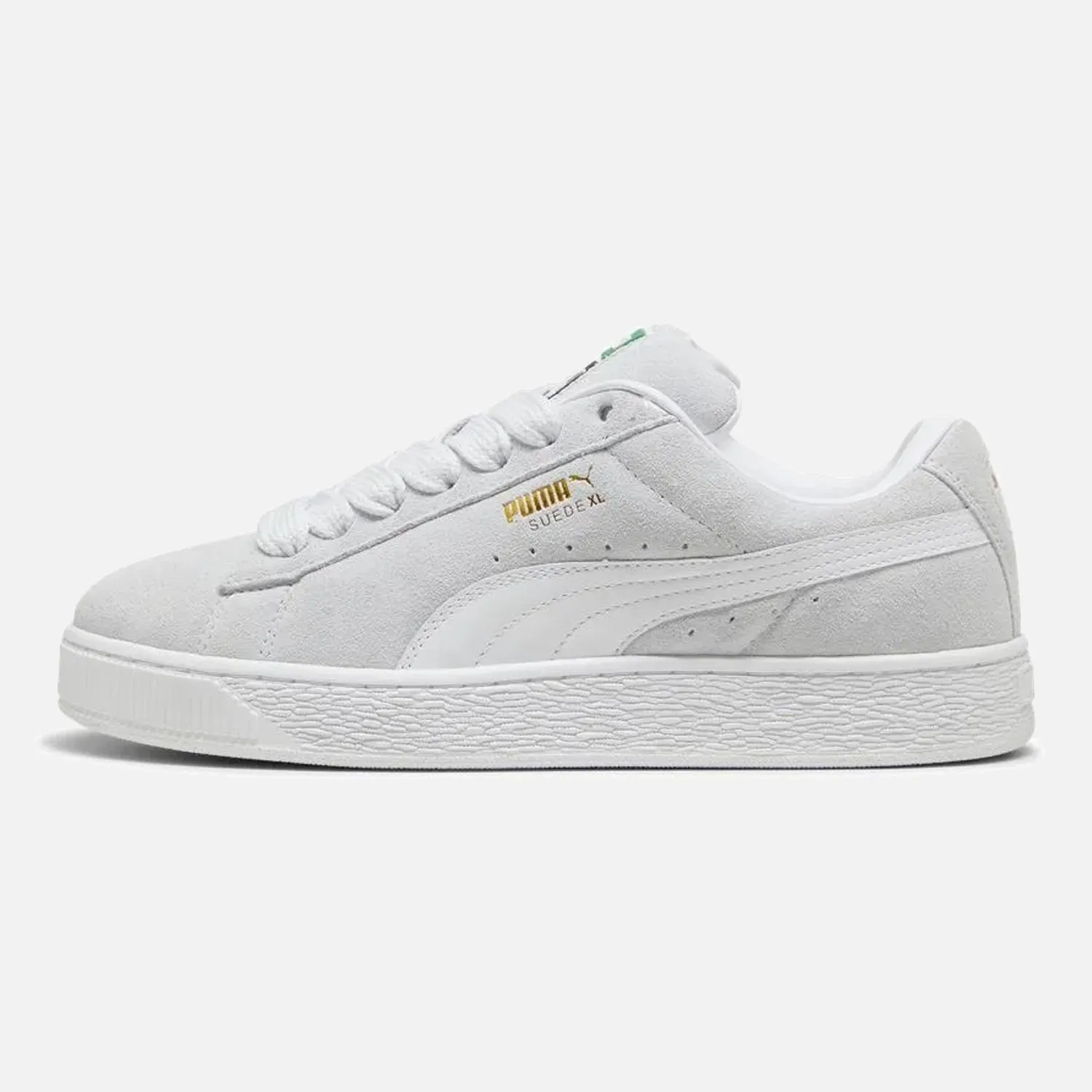 Race-Fit Men's Puma Suede XL Grey