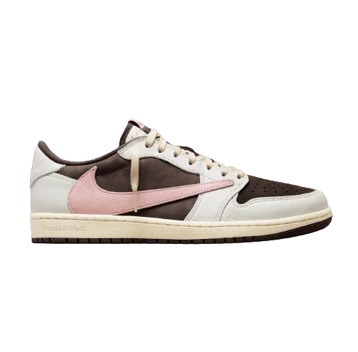 AJ1 Low Travis Scott Dark Pony | Pink Oxford Run Flex