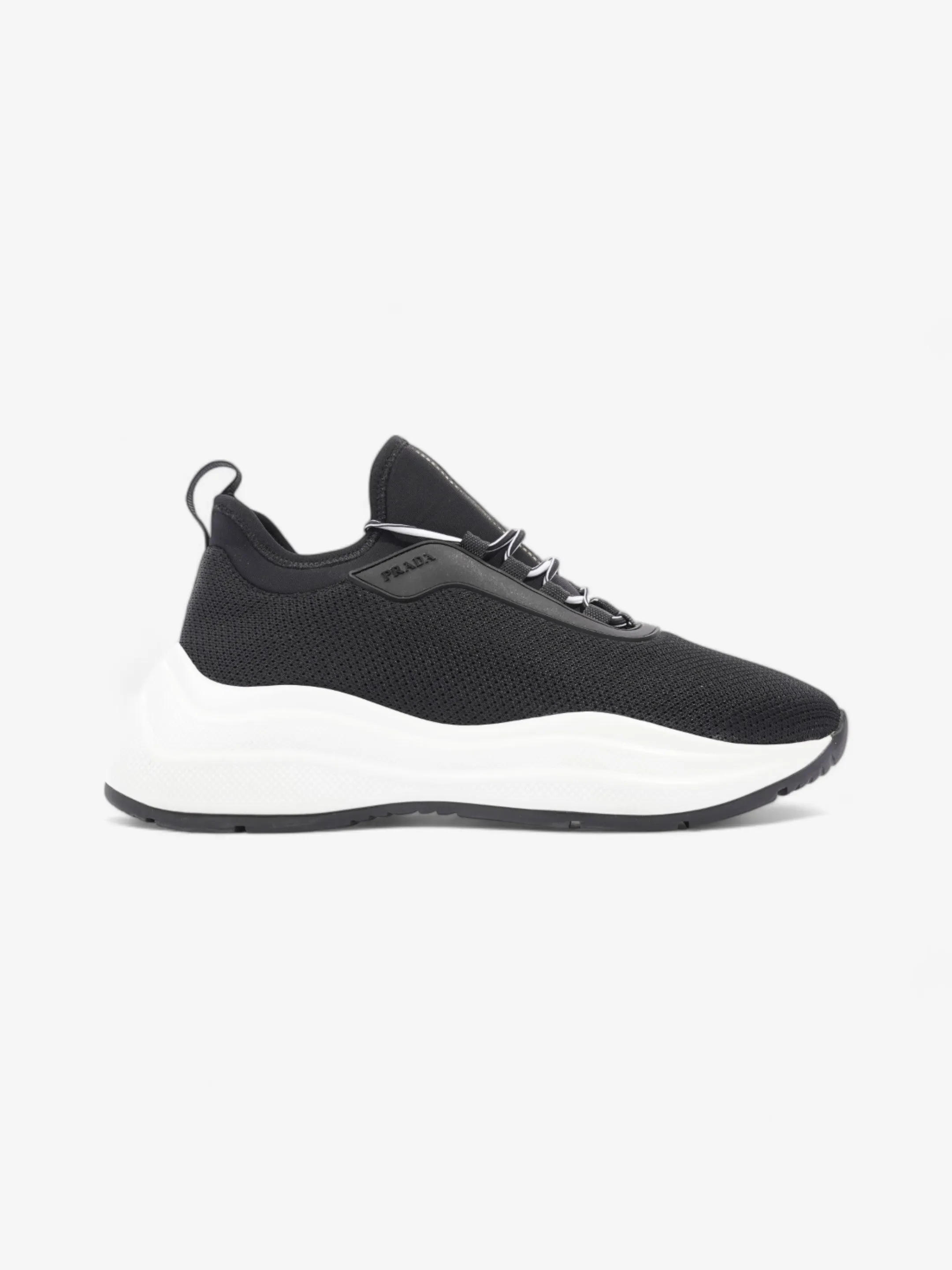 Refined Look Prada Neoprene Sneakers Black Neoprene EU 37 UK 4
