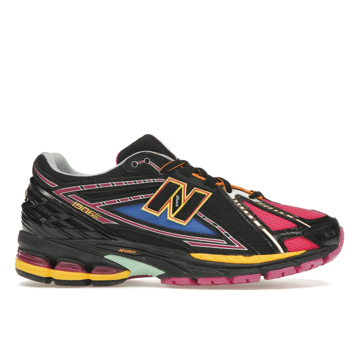 New Balance 1906R Neon Nights shock - dispersing lightweight leather shoes