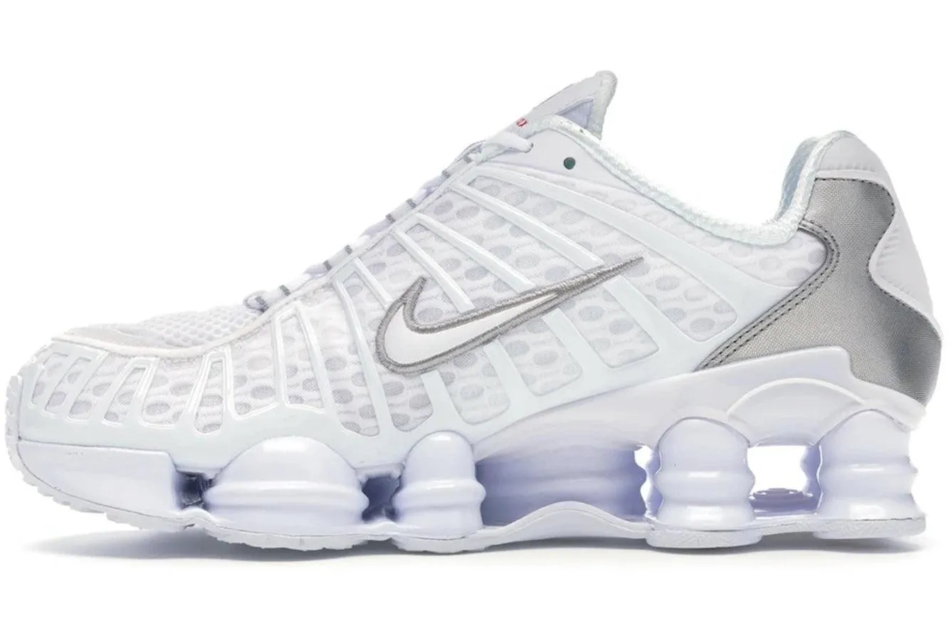 Relaxed Lifestyle Nike Shox TL White Metallic Silver