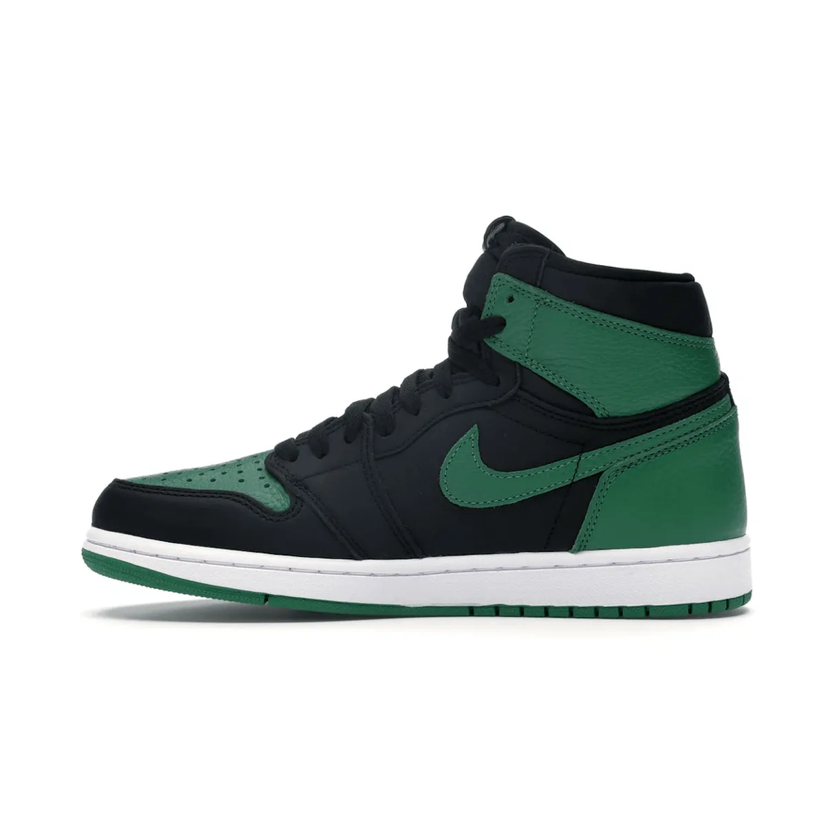 Responsive Landing Air Jordan 1 Retro High Pine Green Black