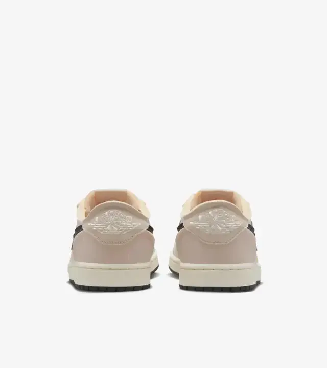 Responsive Motion Fit Air Jordan 1 Low White and Coconut Milk