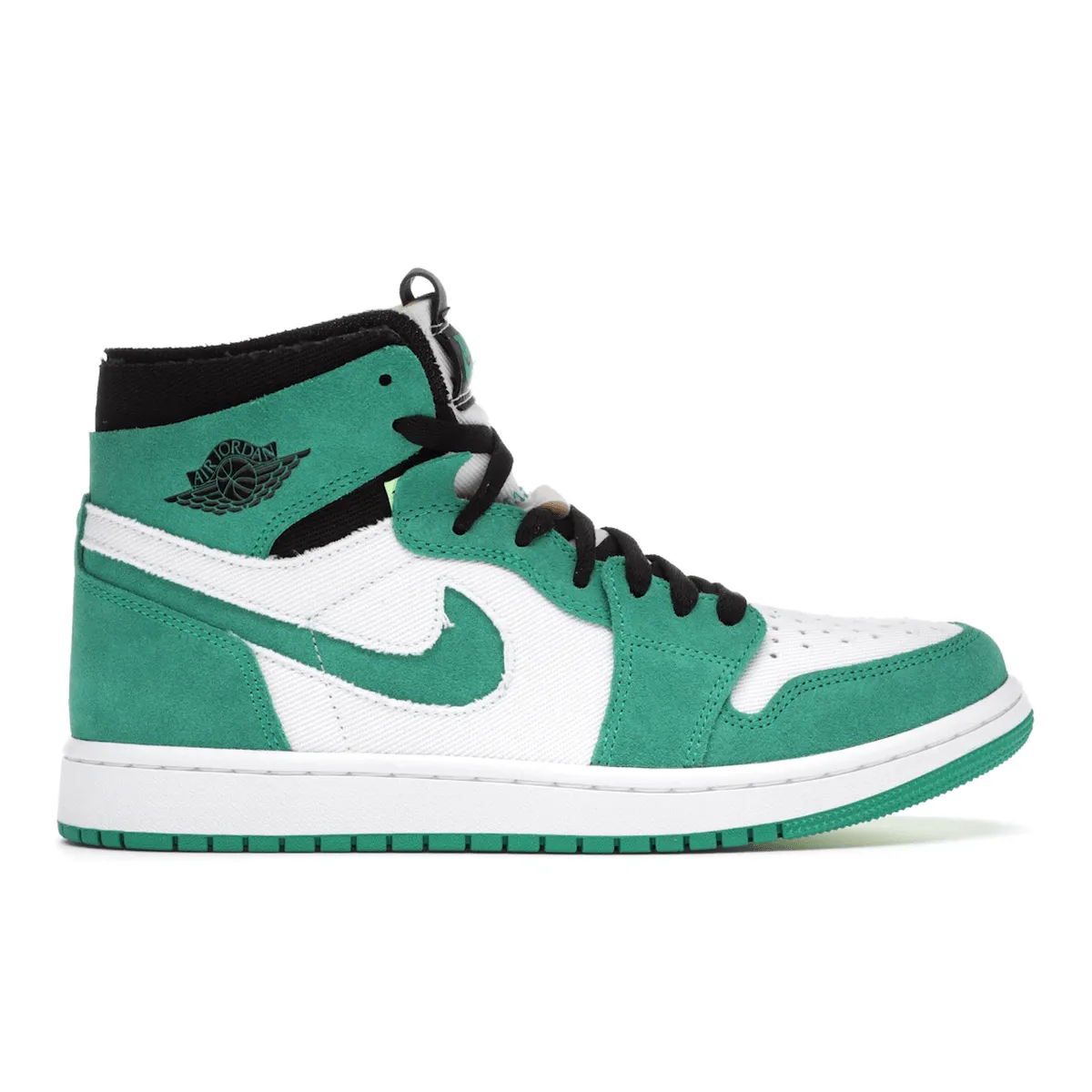 Maximum Comfort Reliable Footwear Air Jordan 1 High Zoom Air CMFT Stadium Green