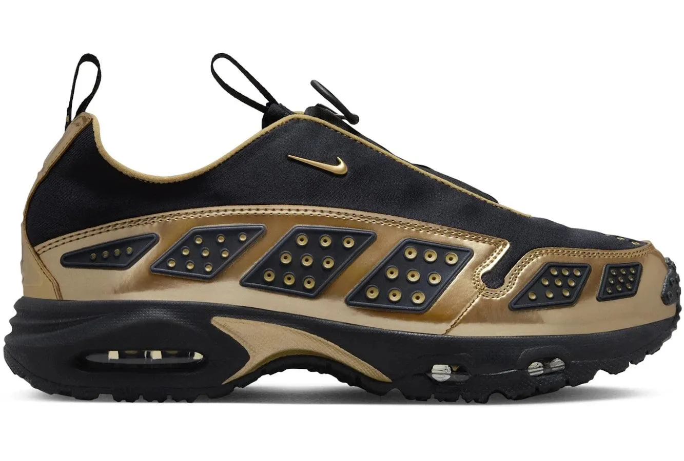 Responsive Traction Nike Air Max Sunder Black Dark Smoke Grey Metallic Gold