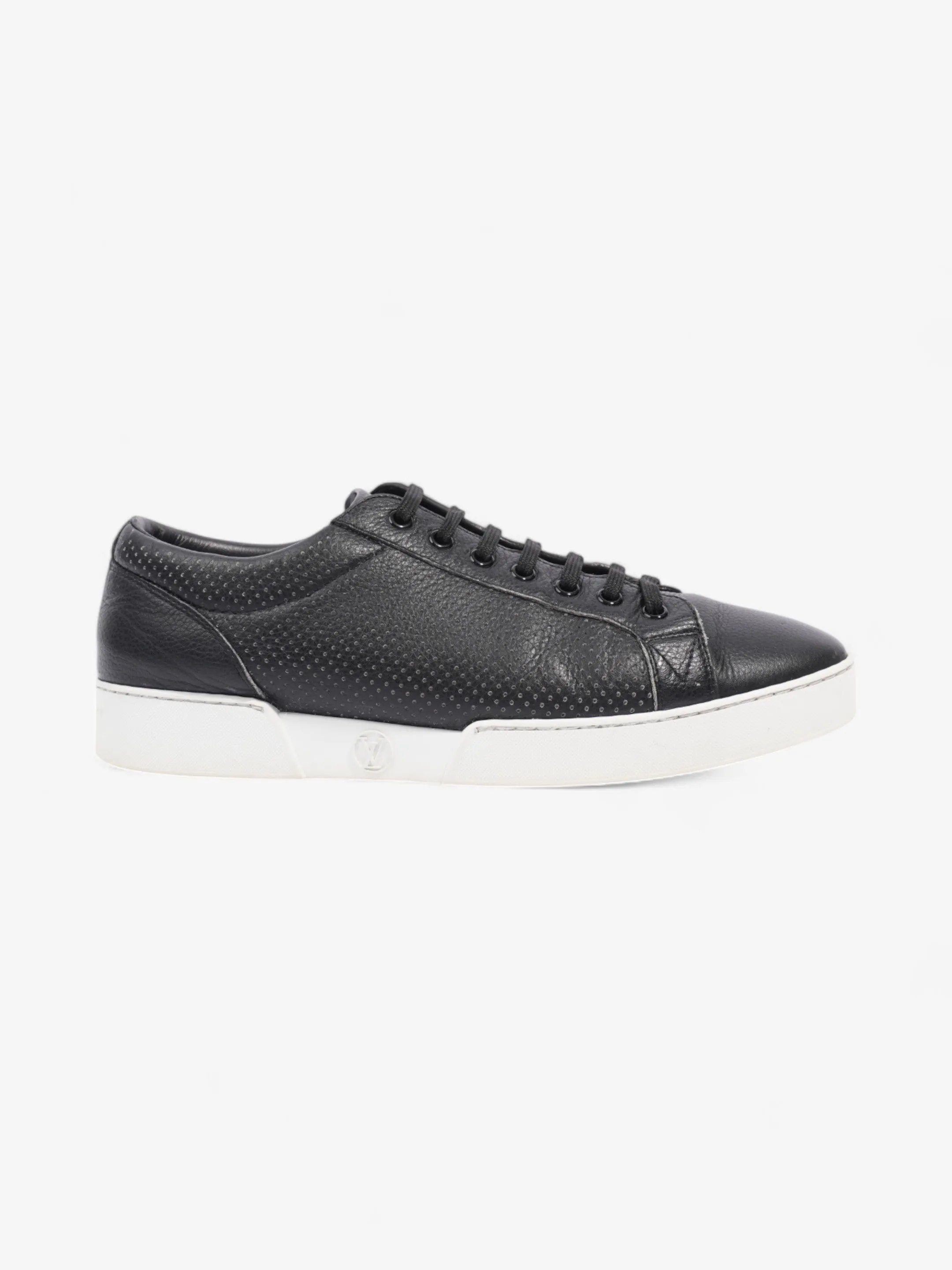 Retro-inspired support Louis Vuitton Frontrow Sneakers Black Leather EU 40.5 UK 6.5