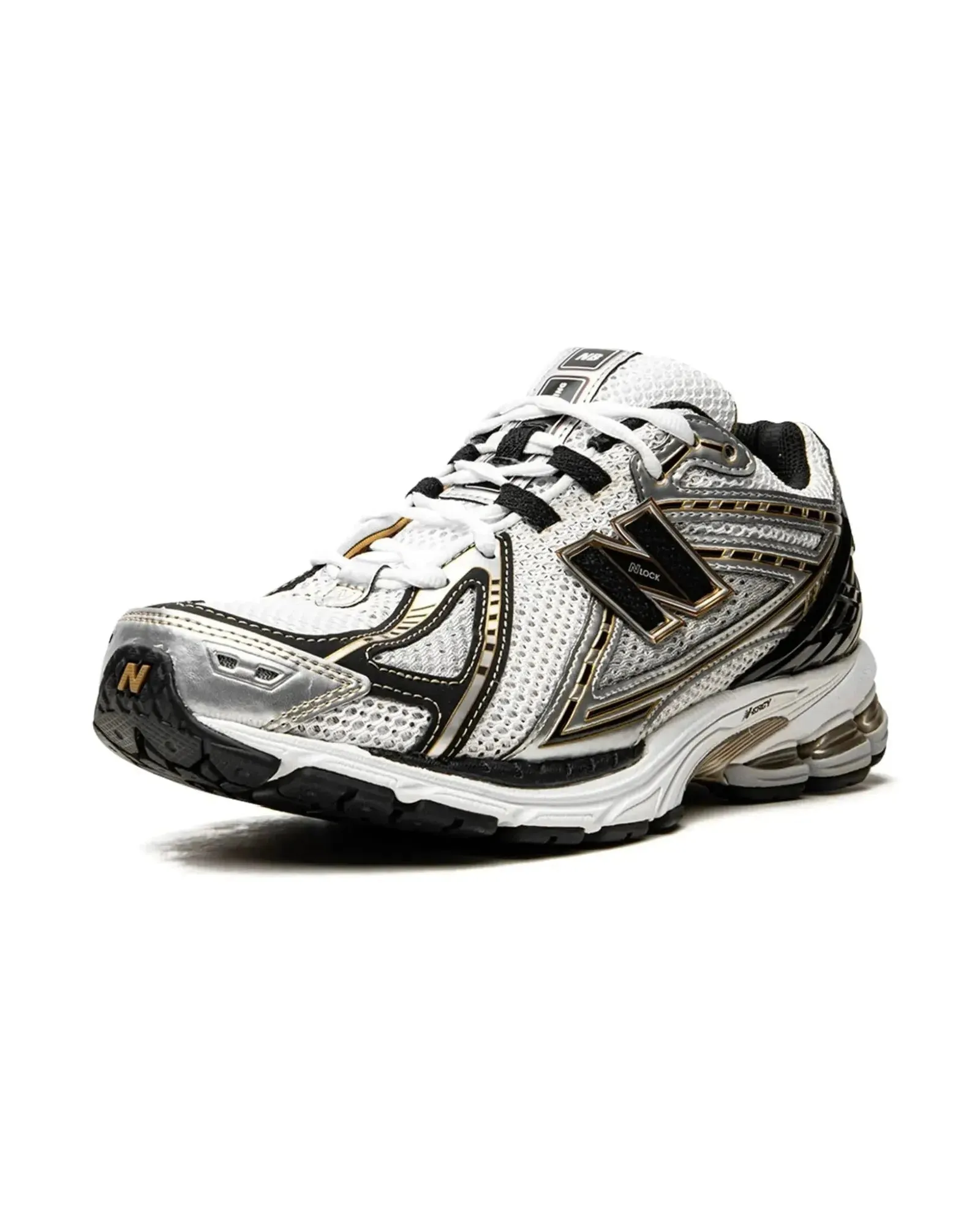 Road Running Equipment New Balance 1906R White Metallic Gold