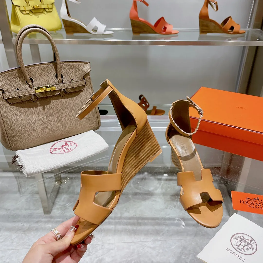 Rounded Heels New Hermes HIGH HEELS 080
