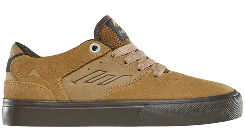 Run Free Emerica The Low Vulc Shoe - Tan/Brown