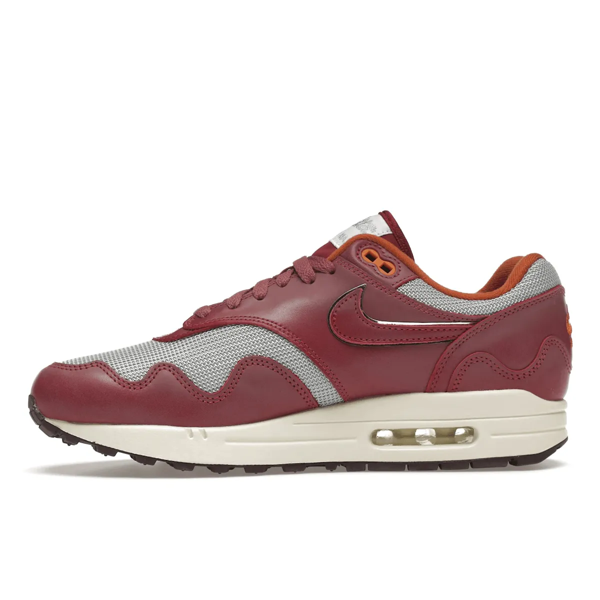 Running Stamina Air Max 1 x Patta Waves Maroon