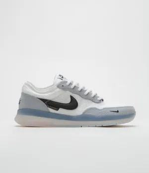 Nike SB PS8 Shoes in Wolf Grey and Black and Wolf Grey - White