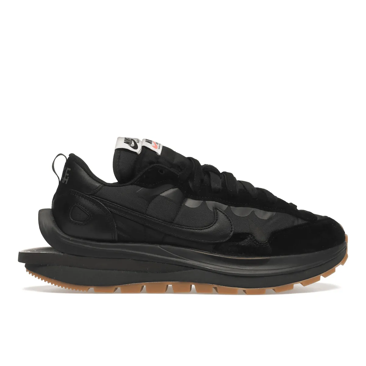 Sacai VaporWaffle Black Gum Men Mode Mountain Run