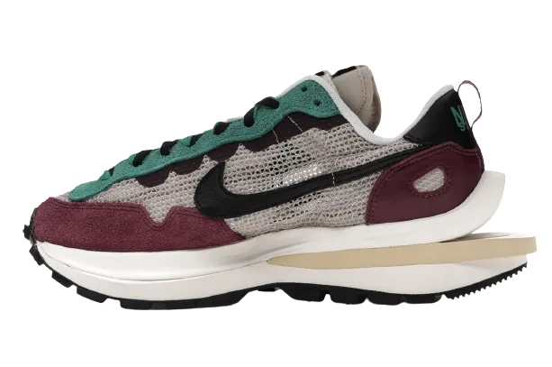 sacai  Vaporwaffle Villain Red Neptune Green Padded Rim