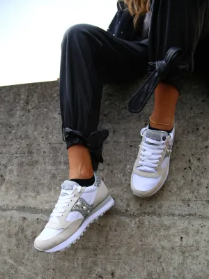 Skip Step Saucony Jazz White Perle & Glitter