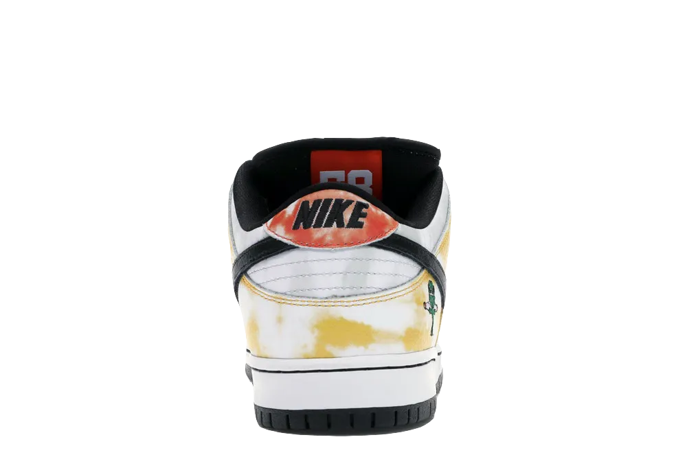 SB Dunk Low Raygun Tie-Dye White Fresh Daily Look