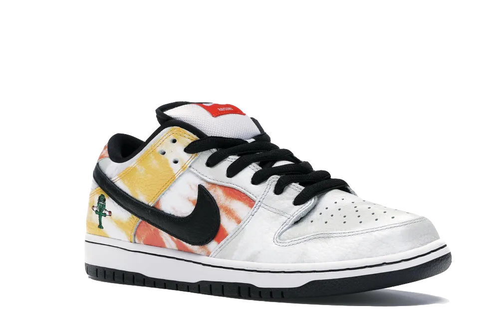 SB Dunk Low Raygun Tie-Dye White Fresh Daily Look