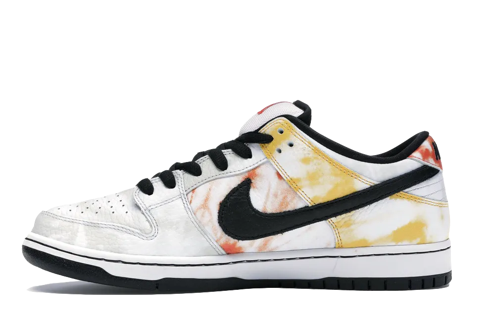SB Dunk Low Raygun Tie-Dye White Fresh Daily Look