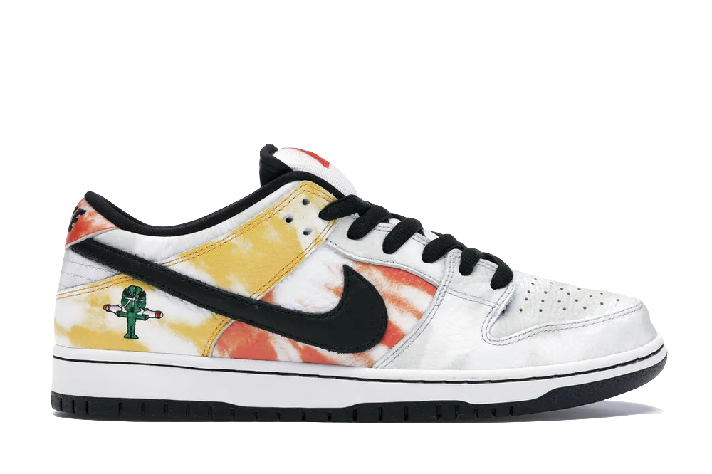 Sports Culture SB Dunk Low Raygun Tie-Dye White