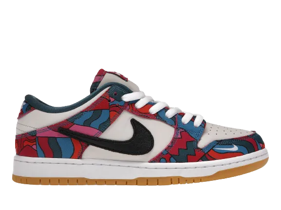 Retro-inspired cushioning SB Dunk Parra Abstract Art (2021)
