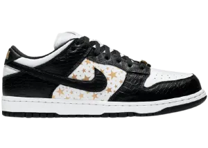 SB Dunk X Supreme Stars Black (2021) Long distance