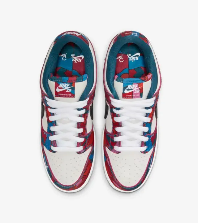SB Parra Dunk Low Pro Abstract Art Relaxed Style