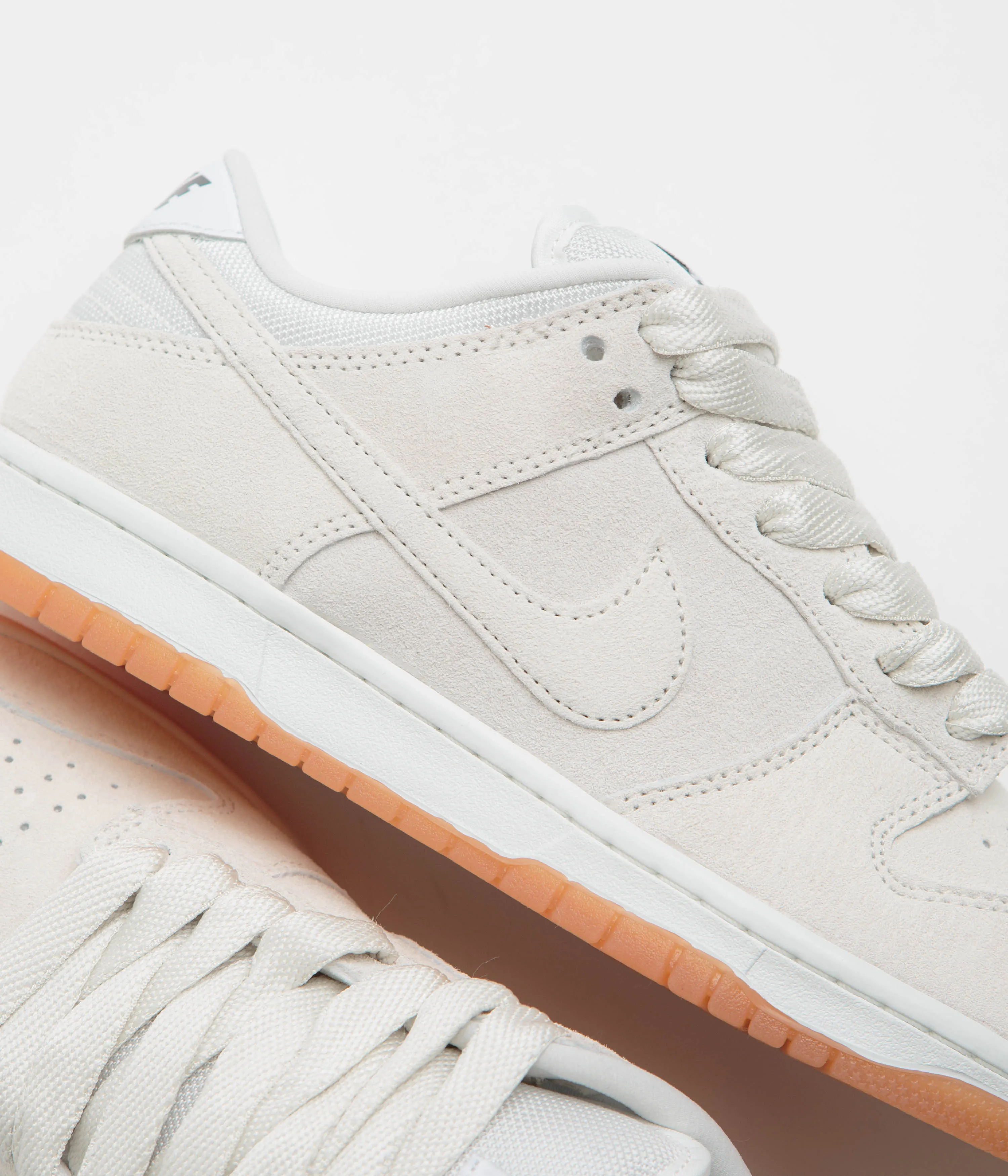Nike SB Dunk Low Pro B Shoes in Pale Ivory and Pale Ivory and Summit White - White