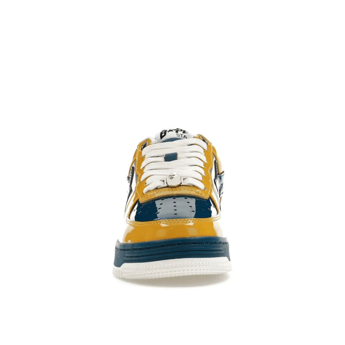 Sculpted-Heel A Bathing Ape Bape Sta Nostalgic Blue Yellow