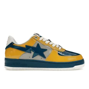 A Bathing Ape Bape Sta Nostalgic Blue Yellow Smart Fit