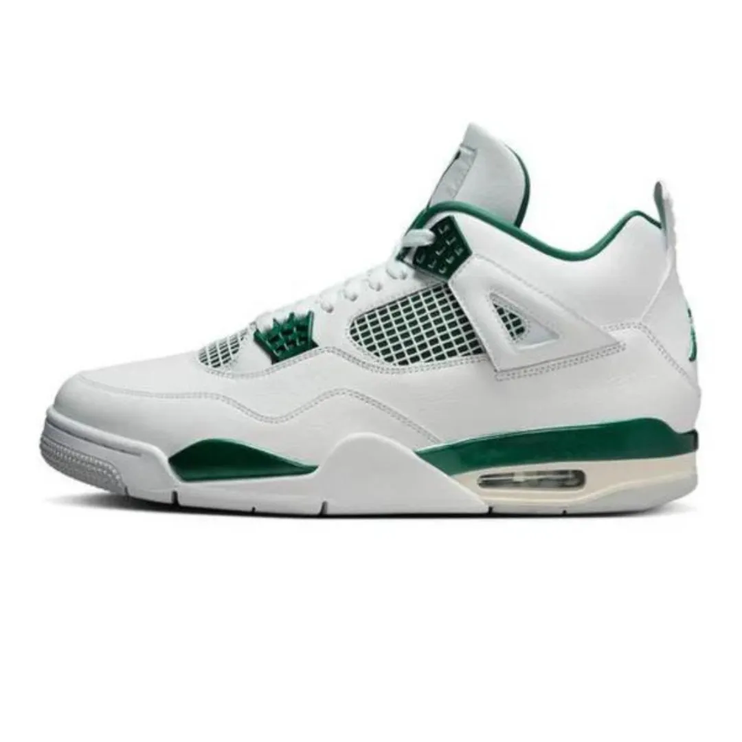Air Jordan 4 'Oxidized Green' Textile Upper Fresh Walks
