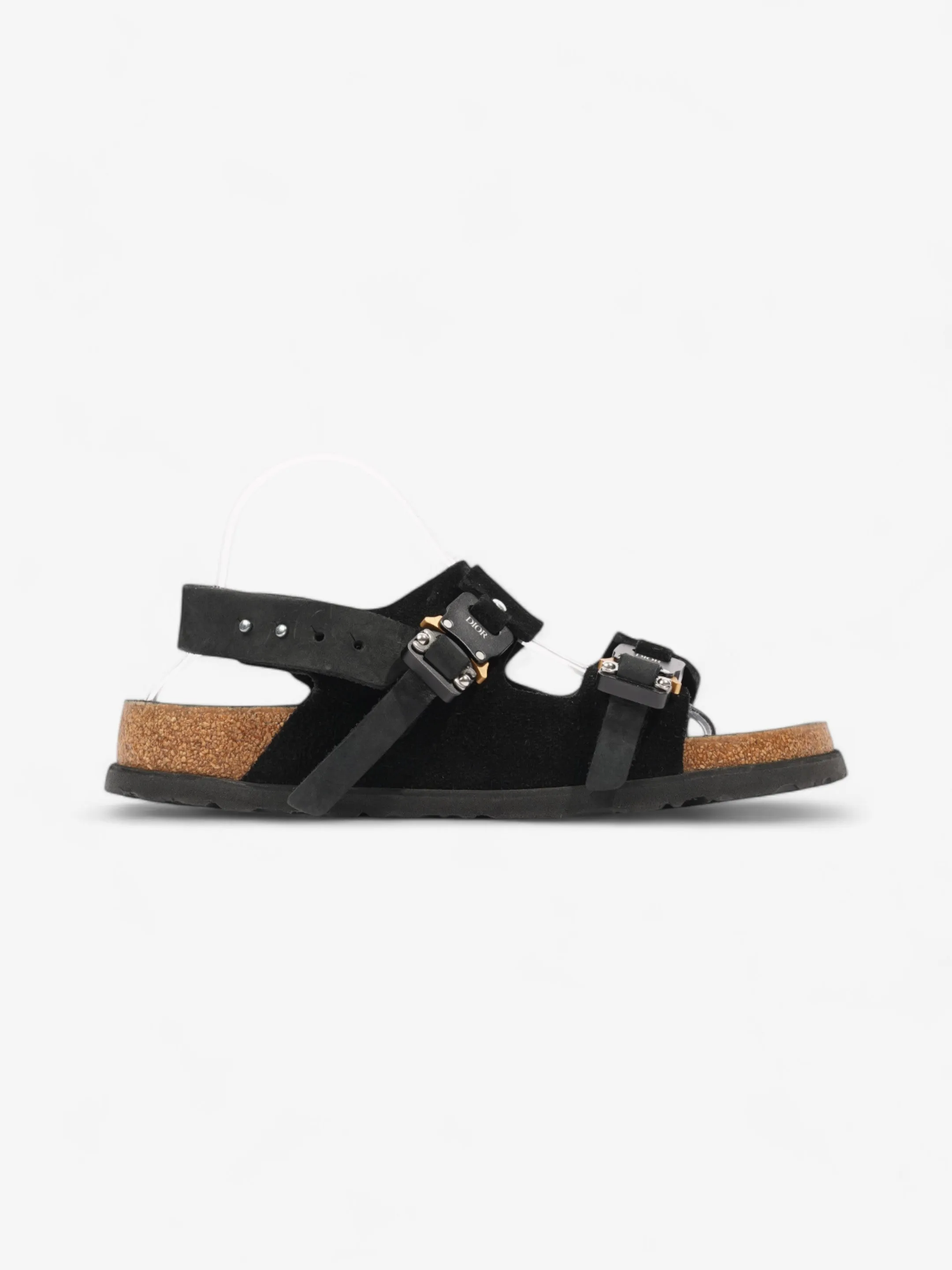 Seamless Wear Christian Dior Dior X Birkenstock Sandals Black Suede EU 42 UK 8