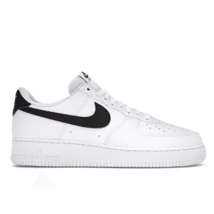 Yoga Glow Show Stage Air Force 1 07 White Black Pebbled Leather
