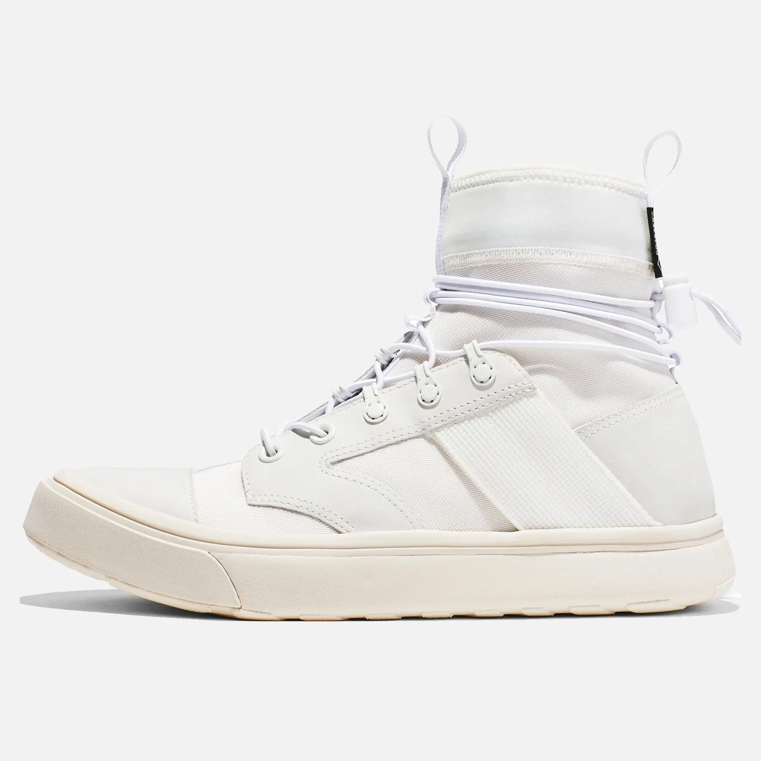 Secure-Strap Men's Converse x Slam Jam Jump Boot - White Trainers