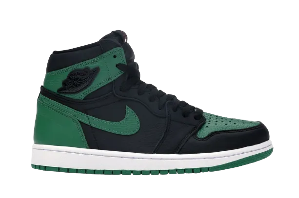 AJ1 1 Retro High Pine Green 2.0 Quick Slip