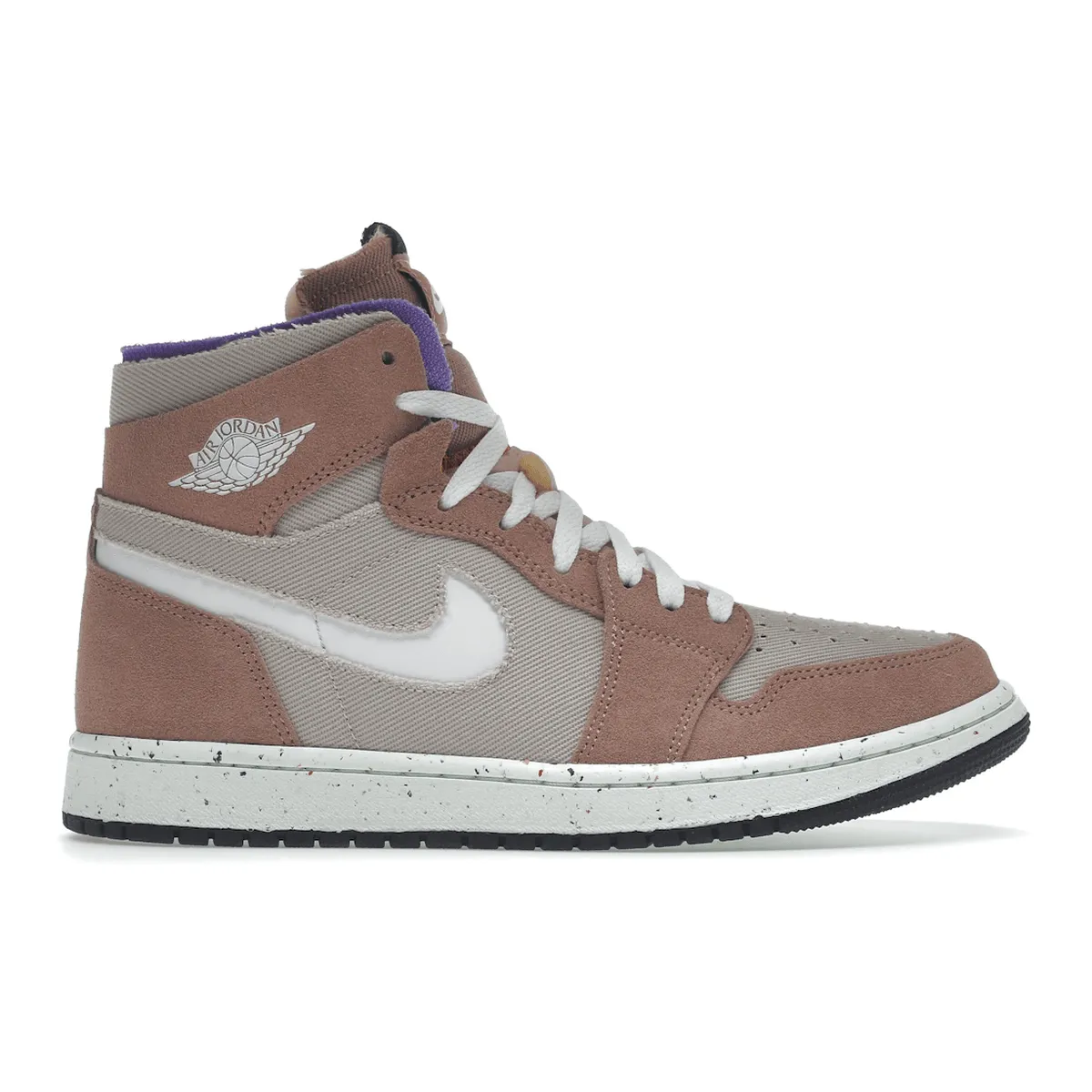 Comfort Traction Air Jordan 1 High Zoom Air CMFT Fossil Stone