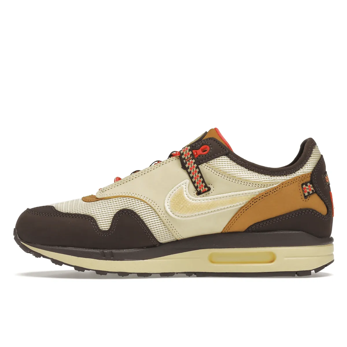 Shock Absorbing Padding Air Max 1 x Travis Scott Baroque Brown