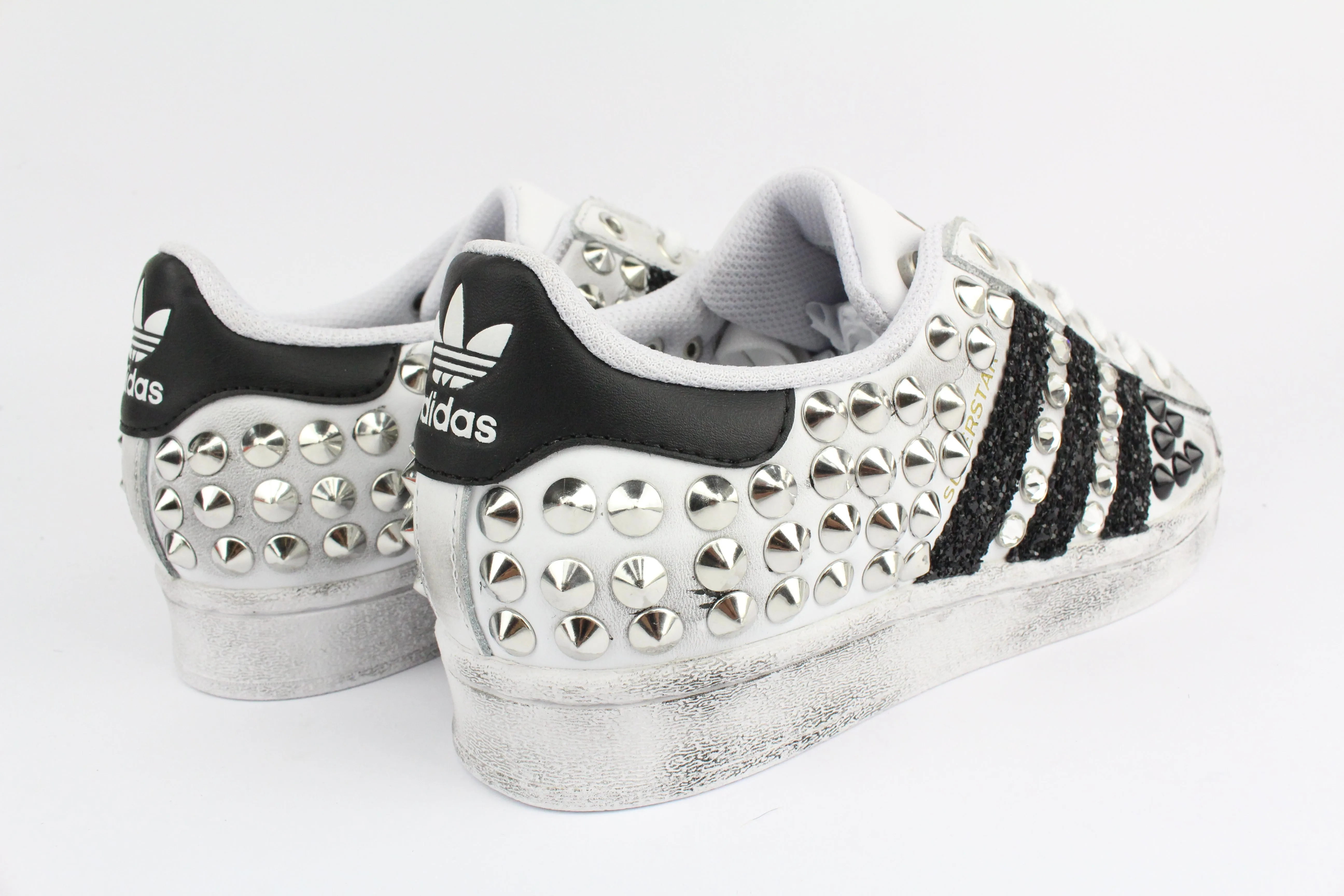 Shock absorption Adidas Superstar Total Borchie Tris Strass