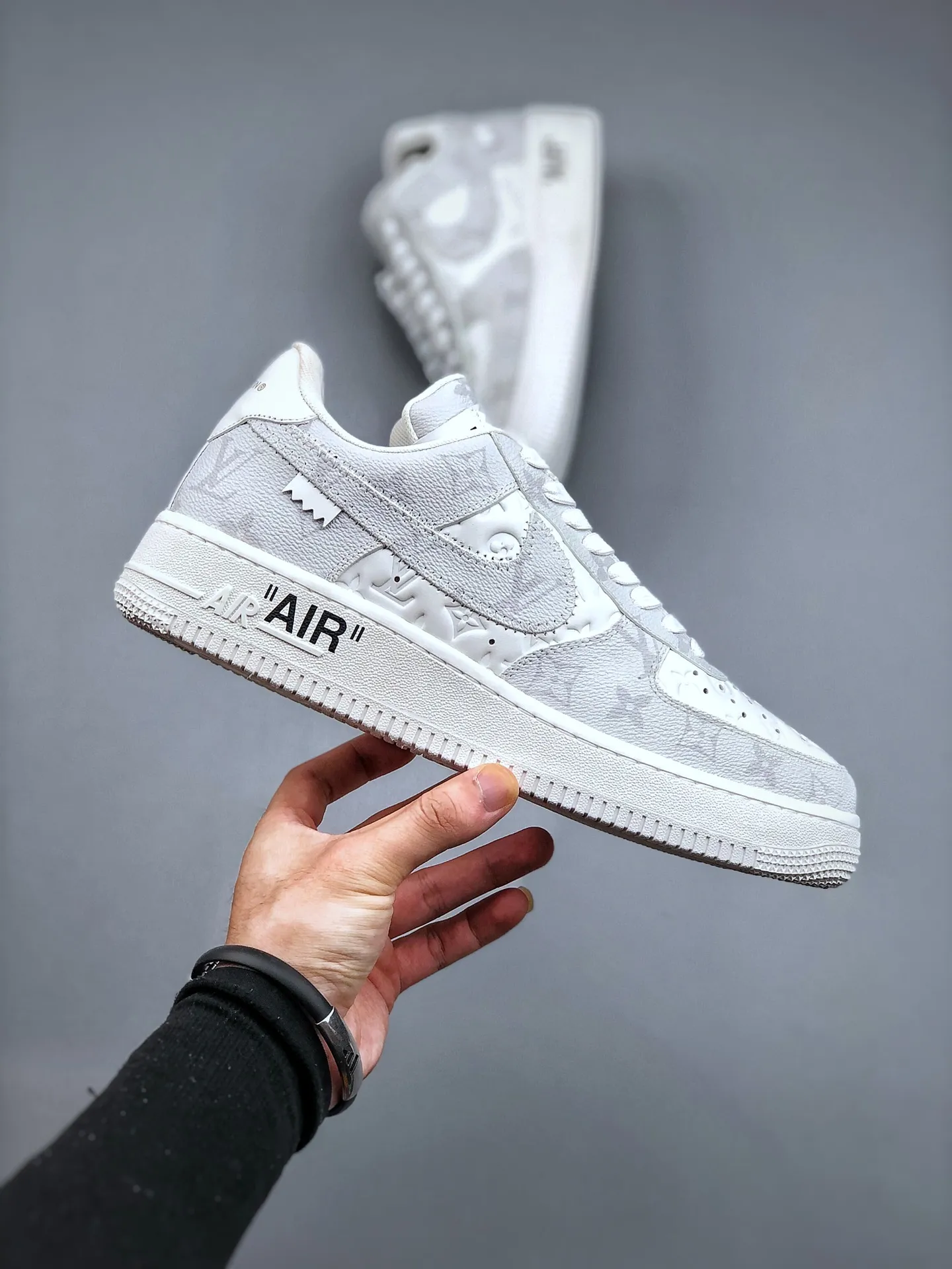 Shock Guard Pro AF1 x OW by Virgil - Grey Customs