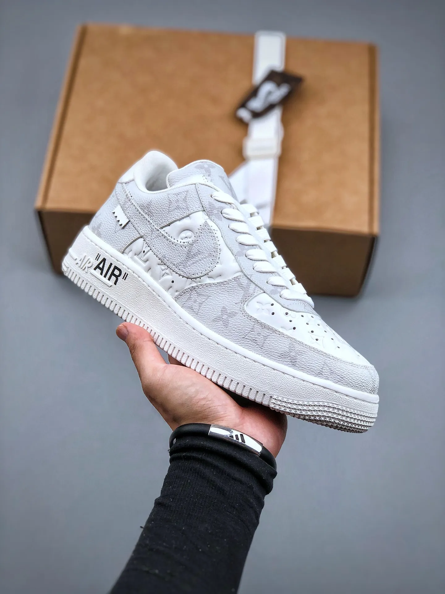 Shock Guard Pro AF1 x OW by Virgil - Grey Customs
