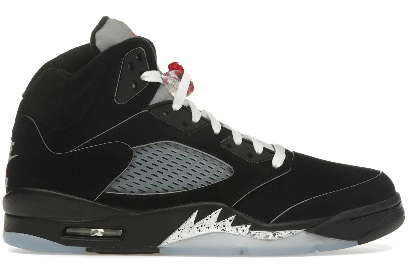 Shock-Proof Air Jordan 5 Retro OG Black Metallic Reimagined