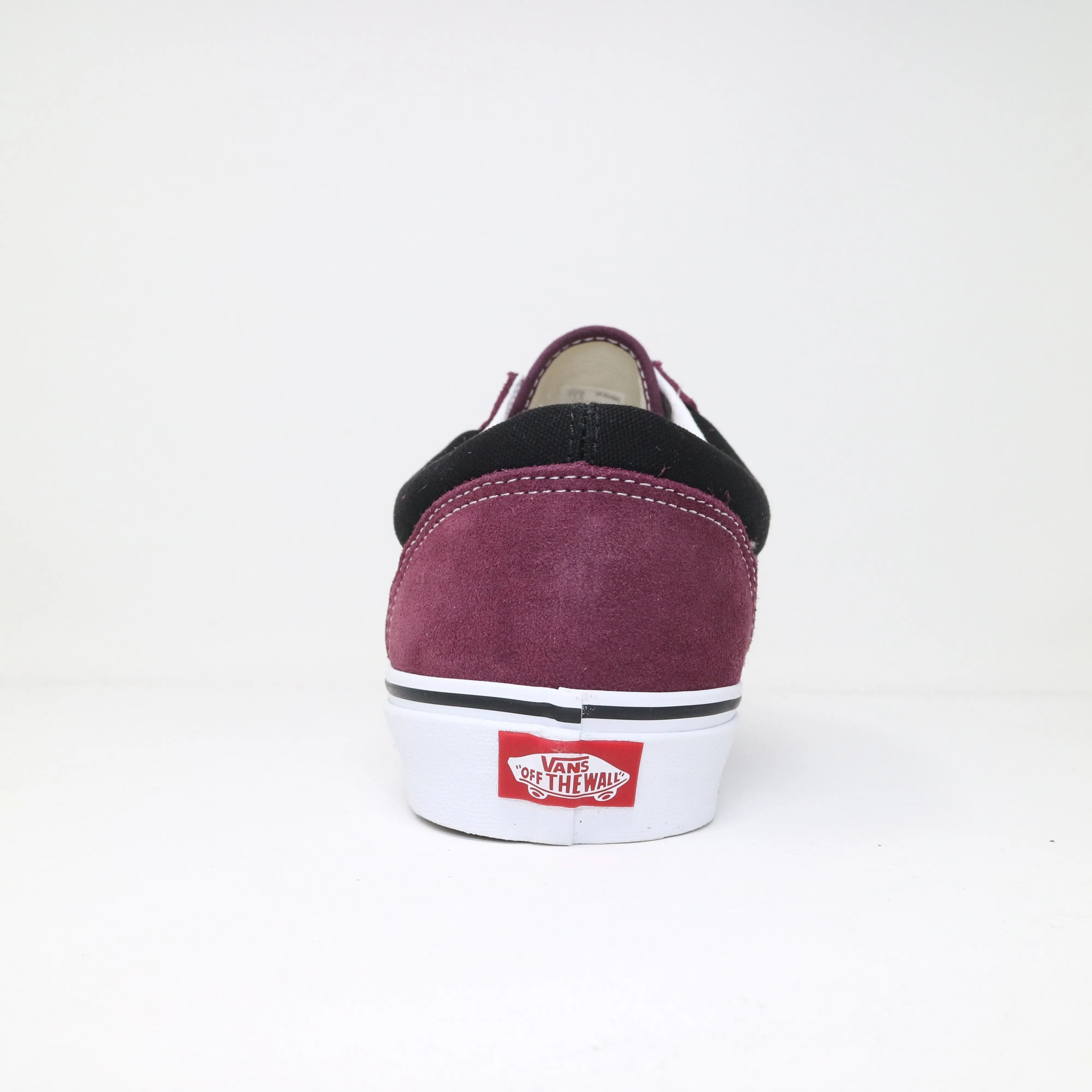 Shock Reducer Men's Vans Retro Style 36 Maroon Black Trainers